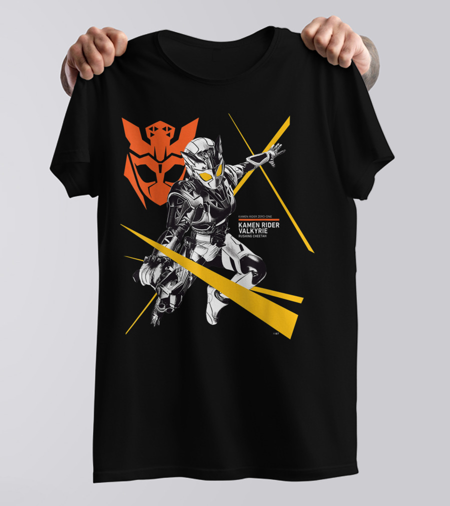 Kamen Rider Valkyrie Rushing Cheetah Zero-One Crossover T-Shirt