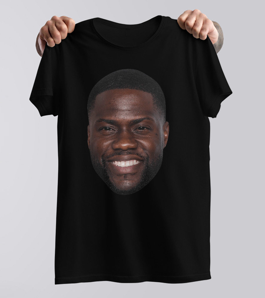 Kevin Hart Funny Big Head Face T-Shirt