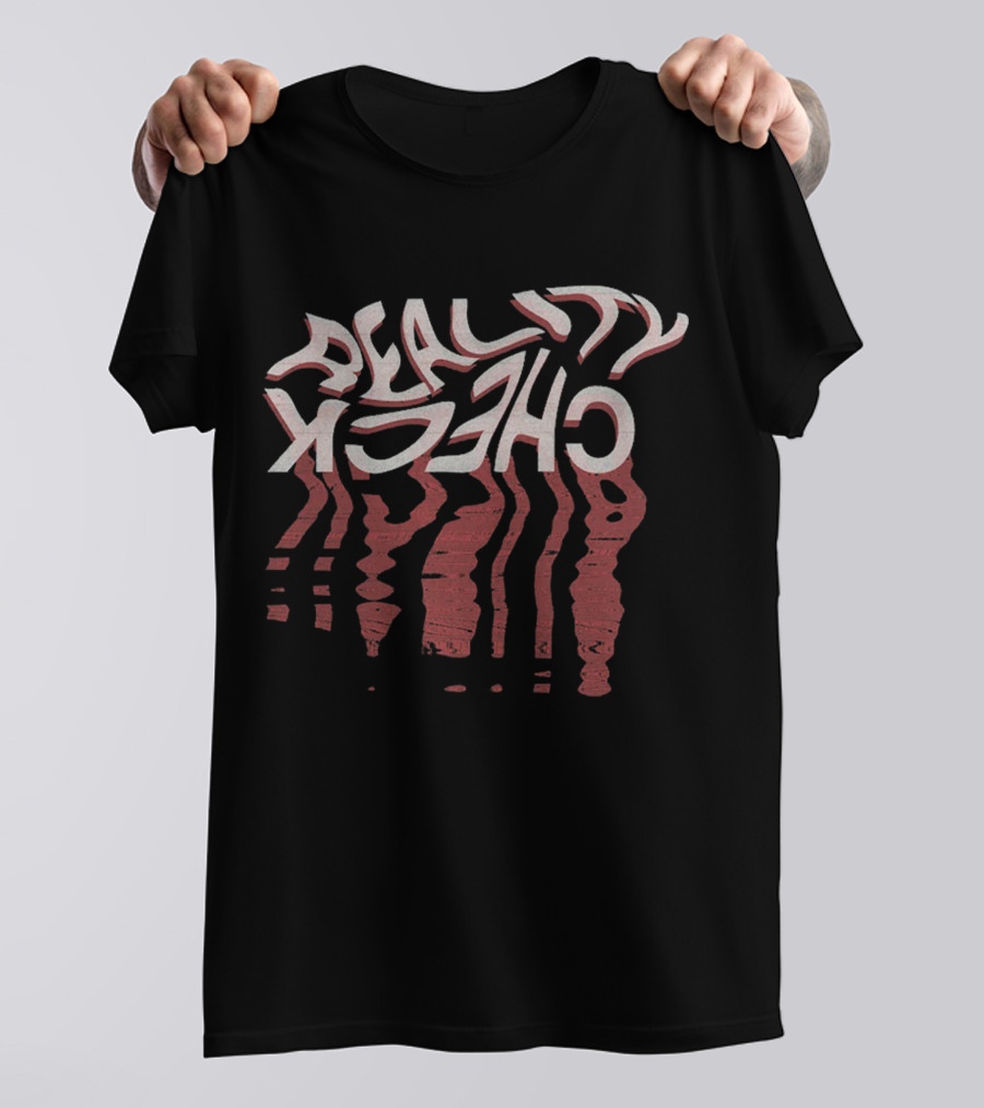 Reality Check Vintage Distorted Reflection T-Shirt