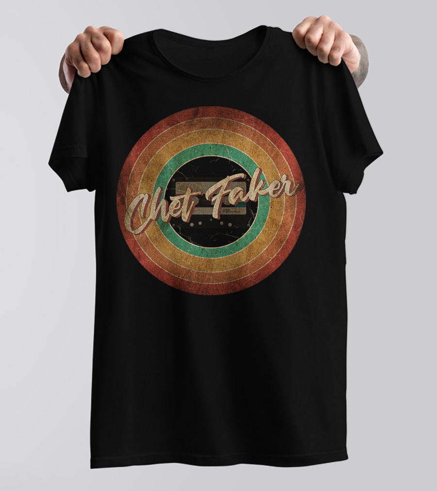 Chet Faker Vintage Circle Cassette Tape T-Shirt