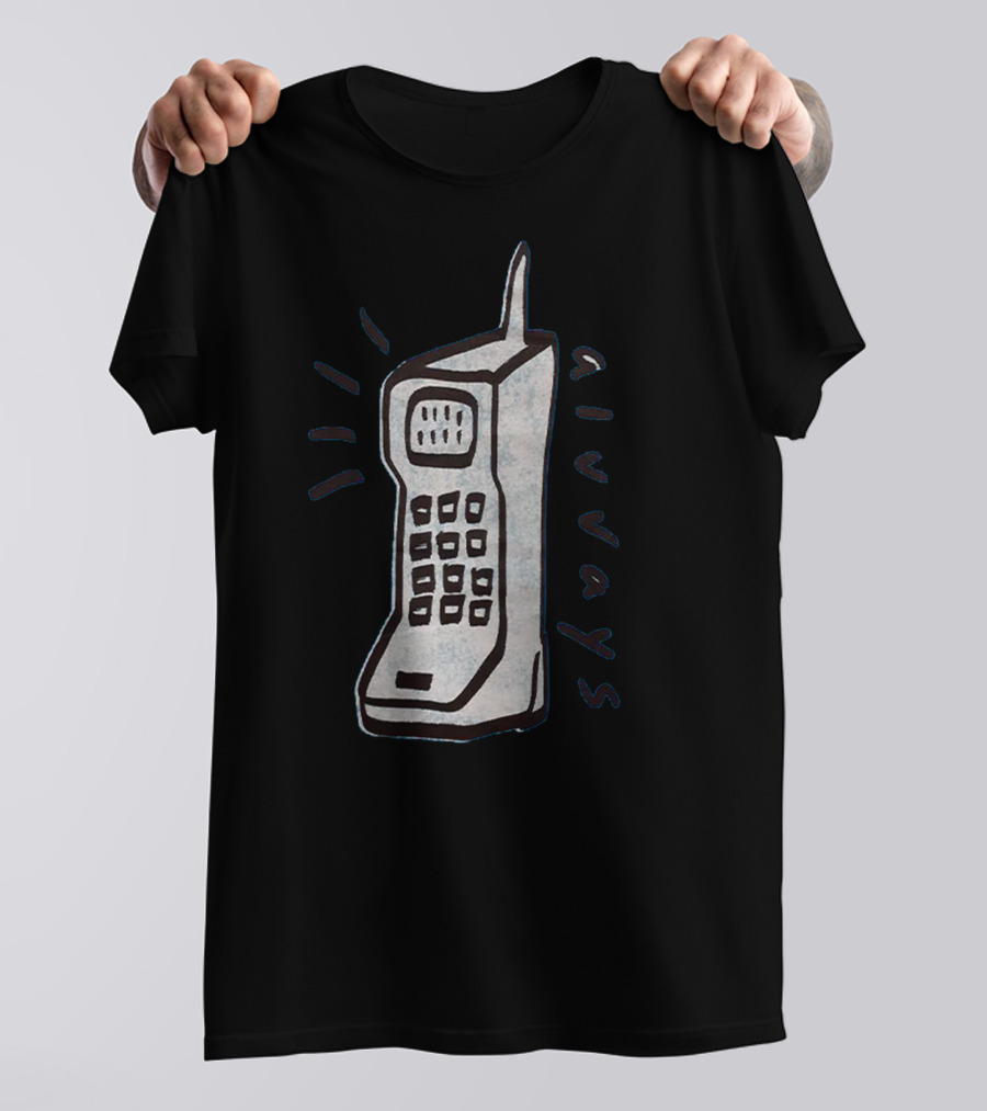 Alvvays Vintage Cellphone Retro Influence T-Shirt