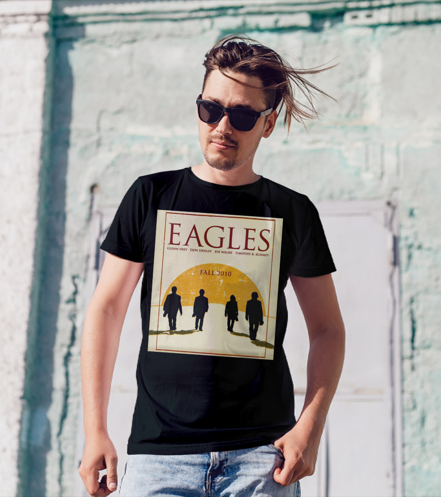 Eagles Fall 2010 Glenn Frey Don Henley Joe Walsh Timothy B. Schmit T-Shirt