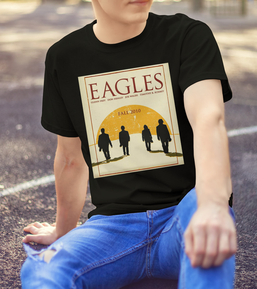 Eagles Fall 2010 Glenn Frey Don Henley Joe Walsh Timothy B. Schmit T-Shirt