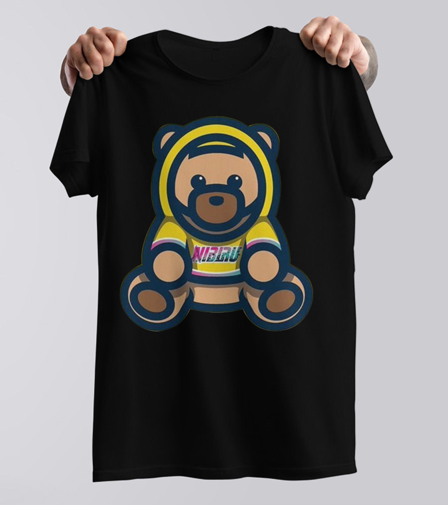 Nibiru Colorful Hoodie Bear T-Shirt