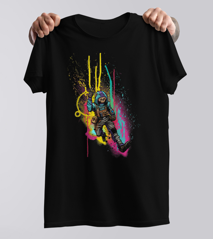 Ozuna X Duty Call Astronaut Graffiti Art Vibes T-Shirt