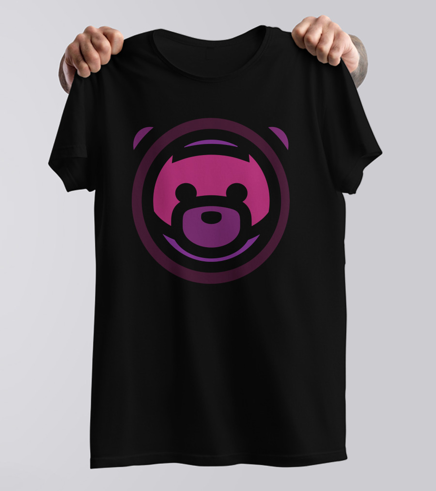 Aura 2 Pink Bear Face T-Shirt