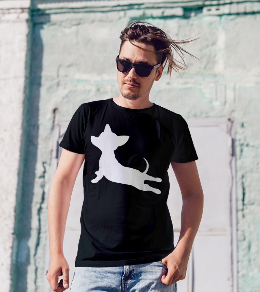 CHIWEENIE YOGA FITNESS Chihuahua Dachs T-Shirt