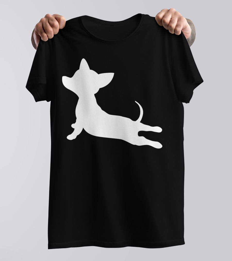 CHIWEENIE YOGA FITNESS Chihuahua Dachs T-Shirt