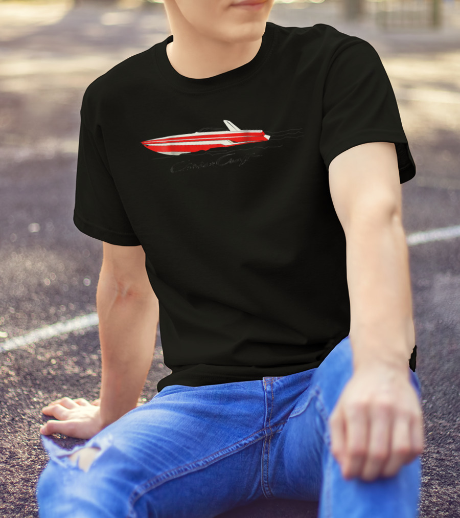 Chris Craft Stinger 1989 Classic Speedboat T-Shirt