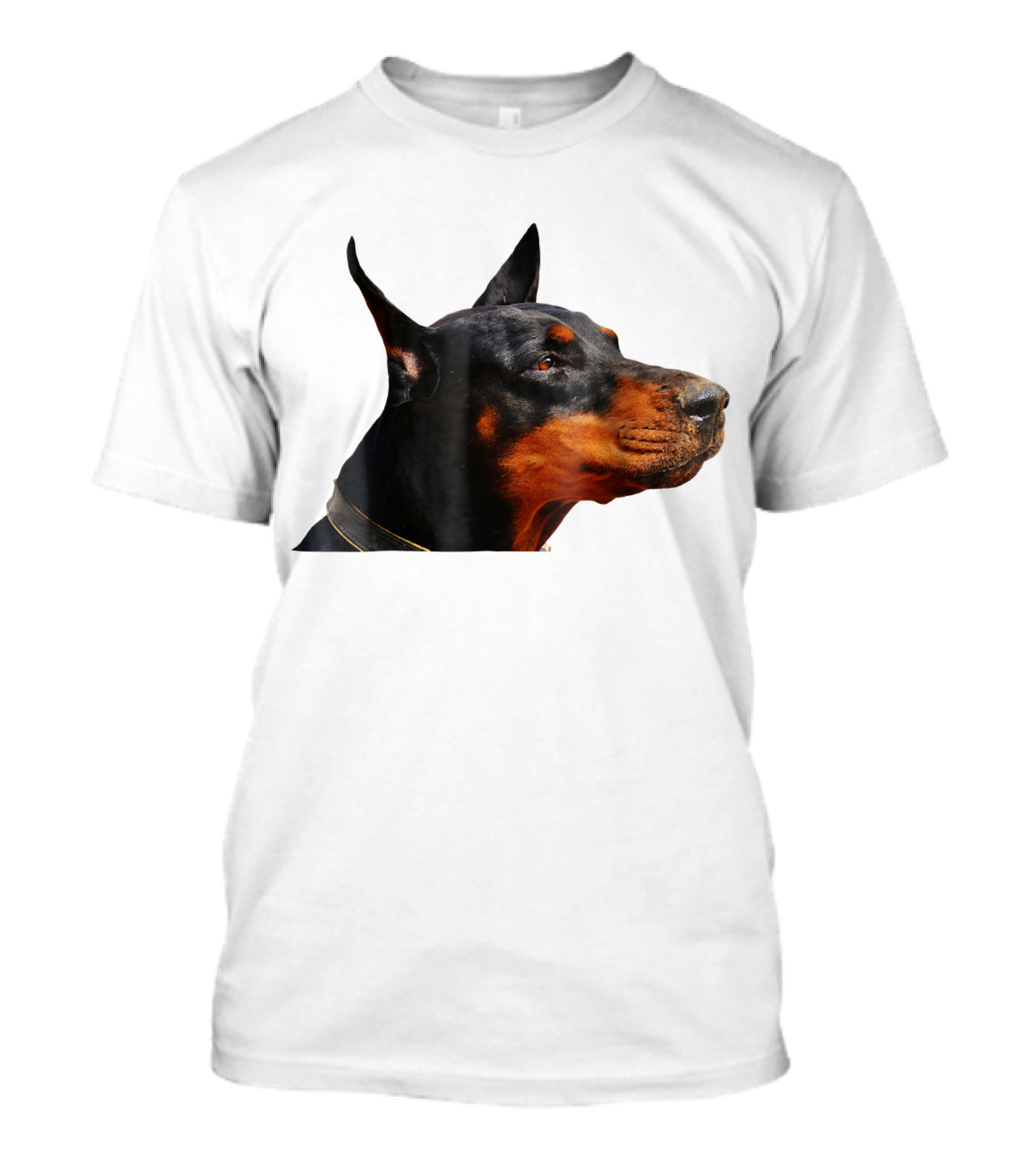 Cool Ultra Realistic Doberman Head T-Shirt