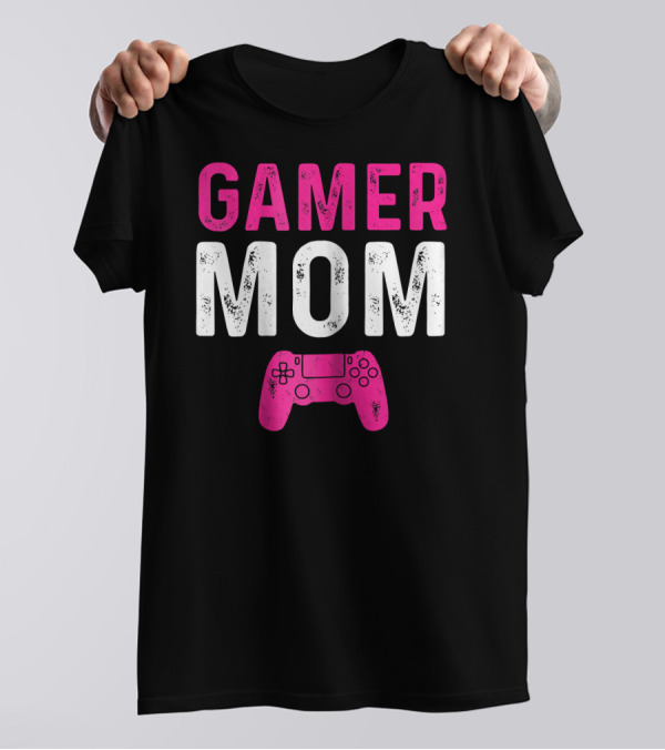 Gamer Mom Controller T-Shirt