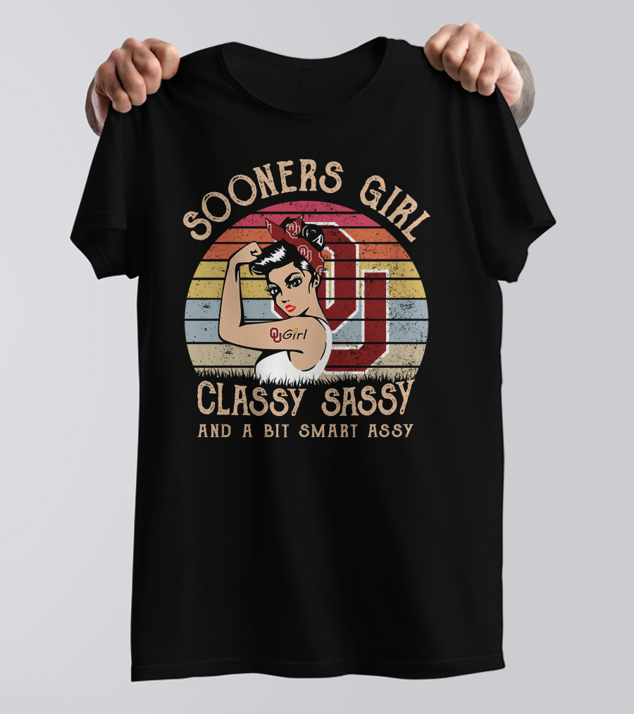 Sooners Girl Classy Sassy And A Bit Smart Assy T-Shirt