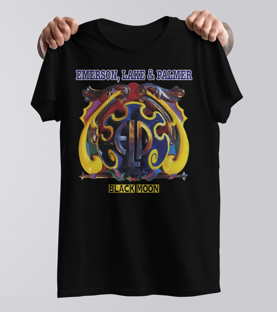 Emerson, Lake And Palmer Black Moon ELP T-Shirt