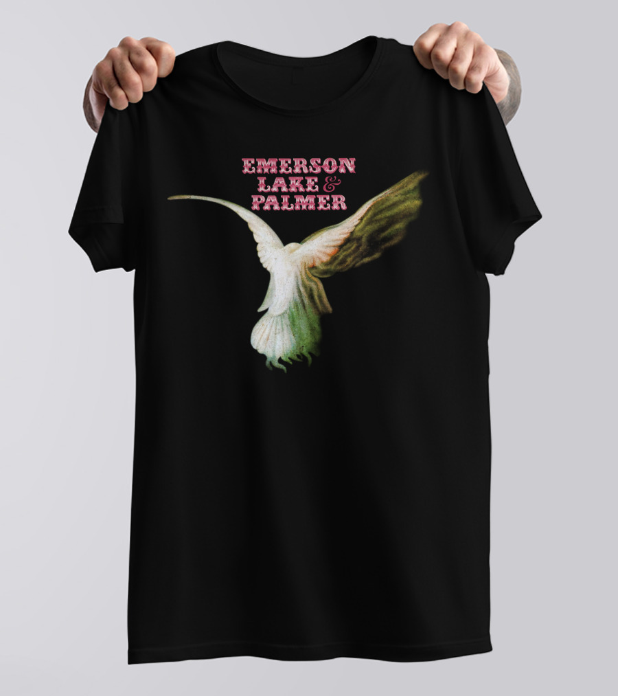 Emerson Lake And Palmer Flying Dove T-Shirt