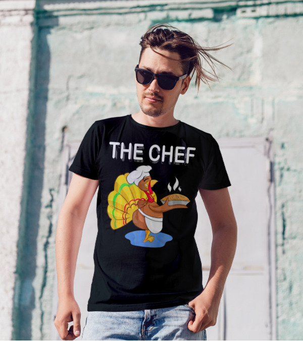 The Chef Turkey Pie Cooker Thanks T-Shirt
