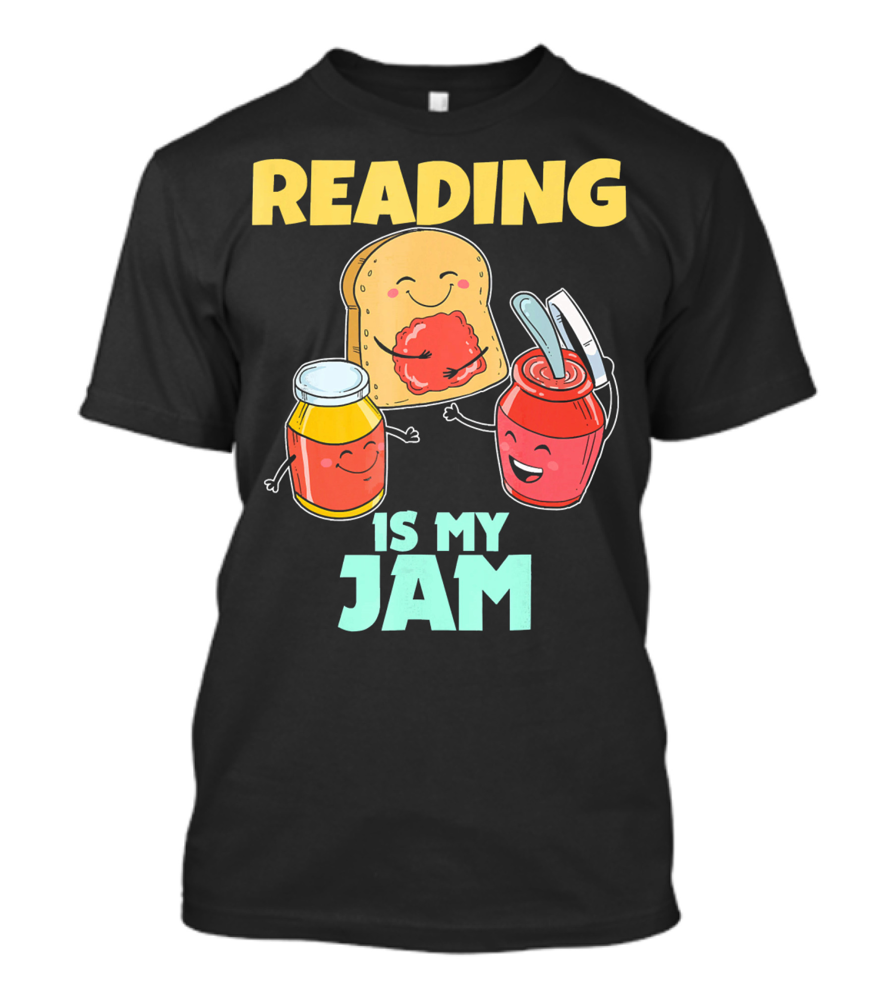 Reading Is My Jam Cute Reading Librarian T-Shirt
