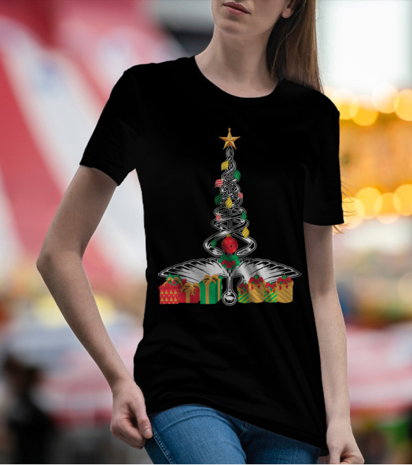 Cute Christmas Nurse Doctor Life Medical Stethoscope Tree Holiday Gifts T-Shirt