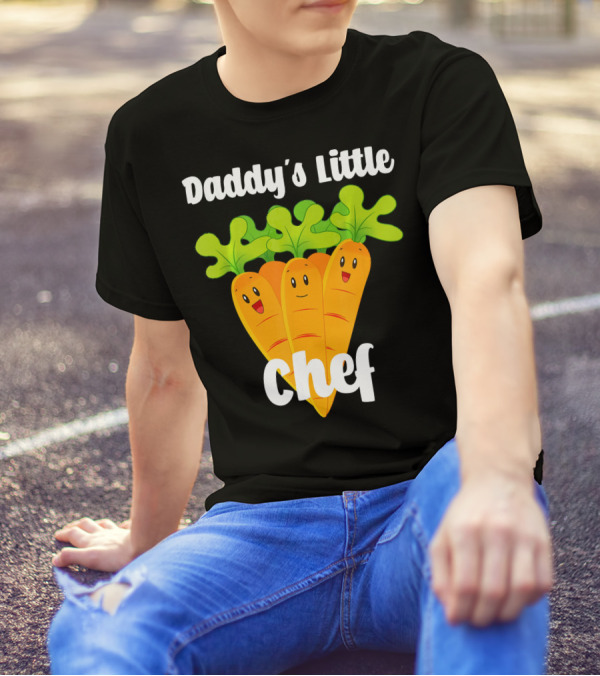 Daddy's Little Chef Happy Carrots T-Shirt