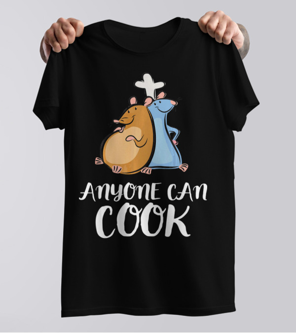 Disney Pixar Ratatouille Anyone Can Cook Cooking Bros T-Shirt