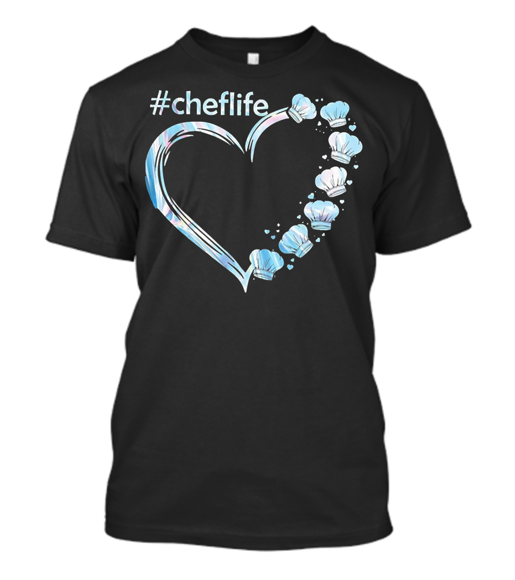 ChefLife Heart Culinary Gangs Chef Hats T-Shirt