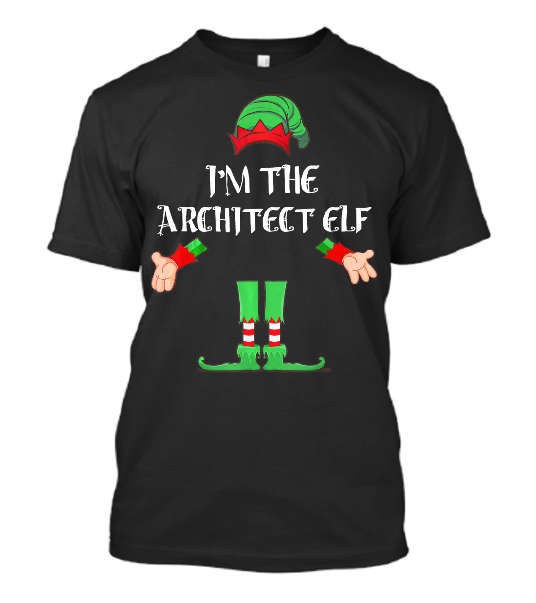 I'm The Architect Elf Christmas T-Shirt