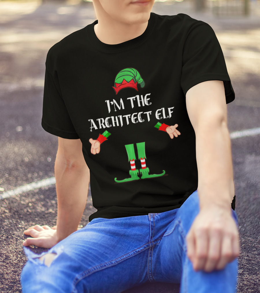 I'm The Architect Elf Christmas T-Shirt