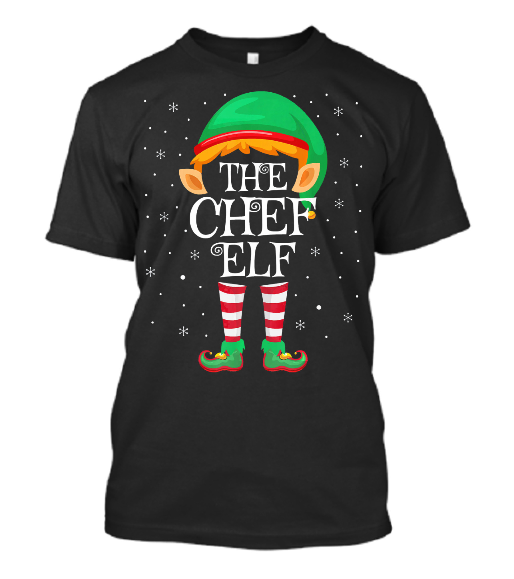 Family Matching Group Christmas The Chef Elf T-Shirt