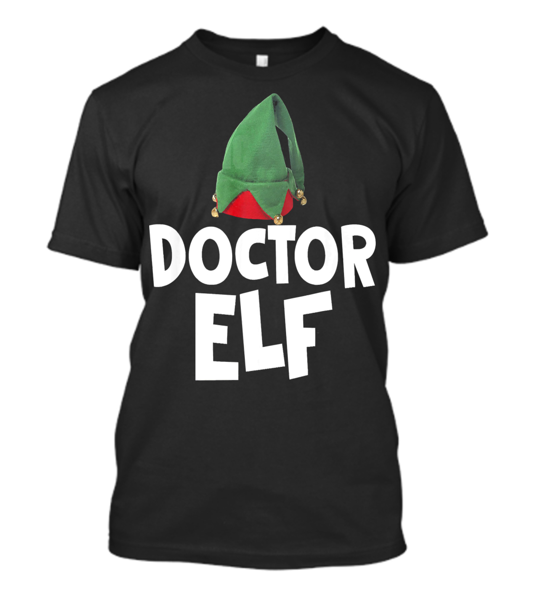Doctor Elf Christmas Santa Hat T-Shirt