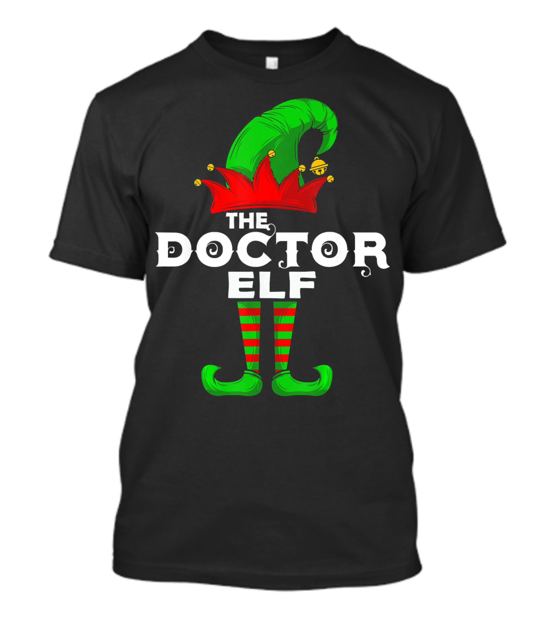 THE DOCTOR ELF Christmas Family Matching Group T-Shirt