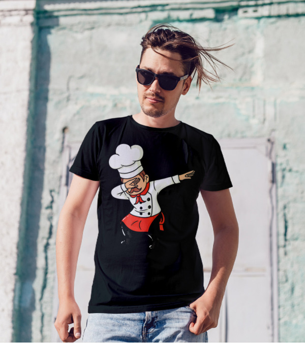 Dabbing Chef Cooking Cook Lover Enthusiast T-Shirt