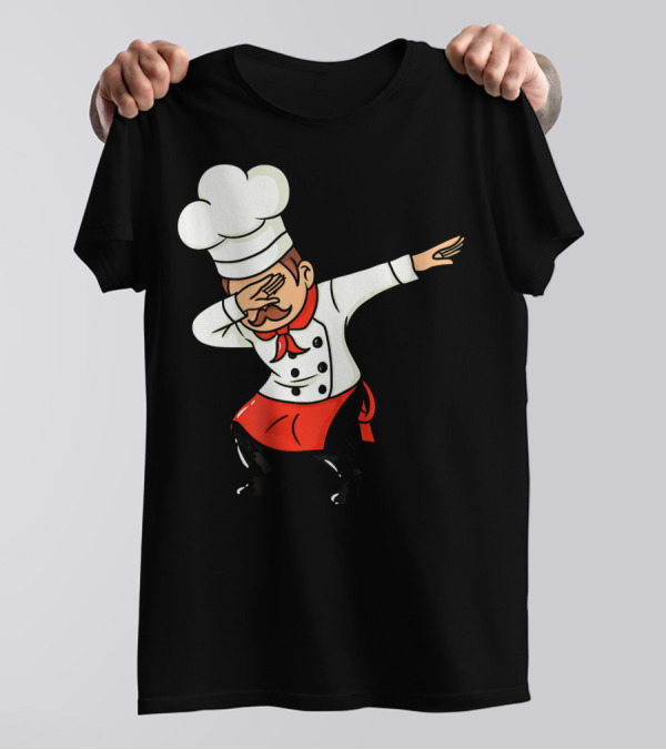 Dabbing Chef Cooking Cook Lover Enthusiast T-Shirt