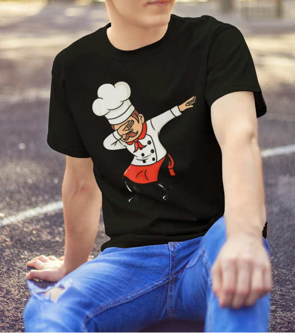 Dabbing Chef Cooking Cook Lover Enthusiast T-Shirt