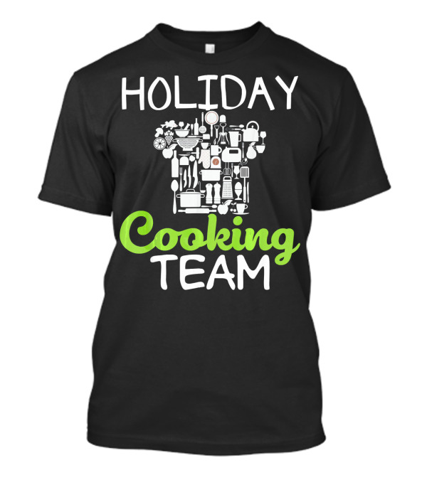 Holiday Cooking Team Chef Christmas T-Shirt