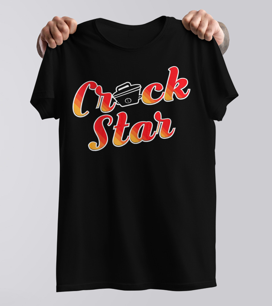 Crock Star Slow Cook Pot Chef T-Shirt