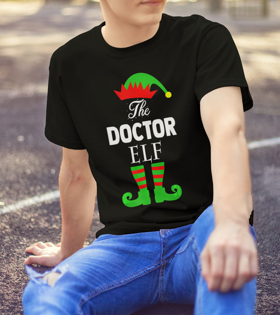 The Doctor Elf Family Holiday Costume T-Shirt