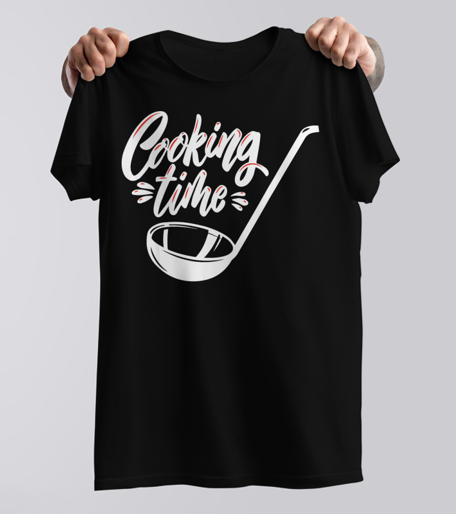 Cooking Time Cute Chef Kitchen Essentials T-Shirt
