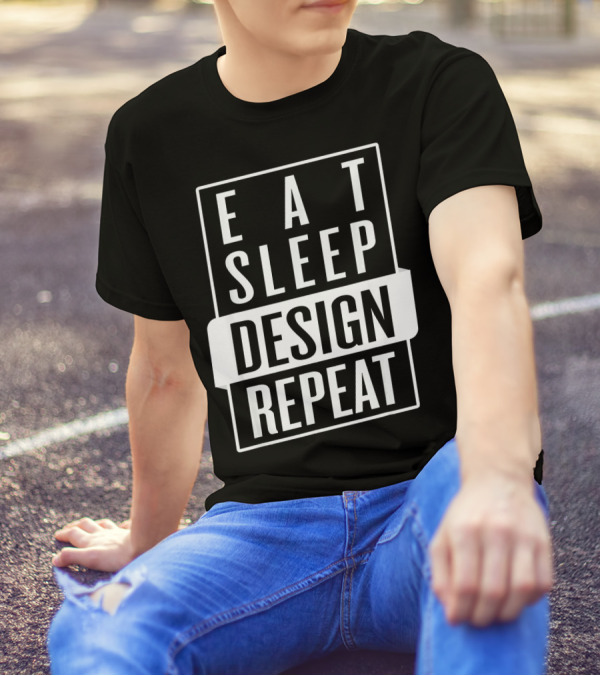 Eat Sleep Design Repeat Architect Inter T-Shirt