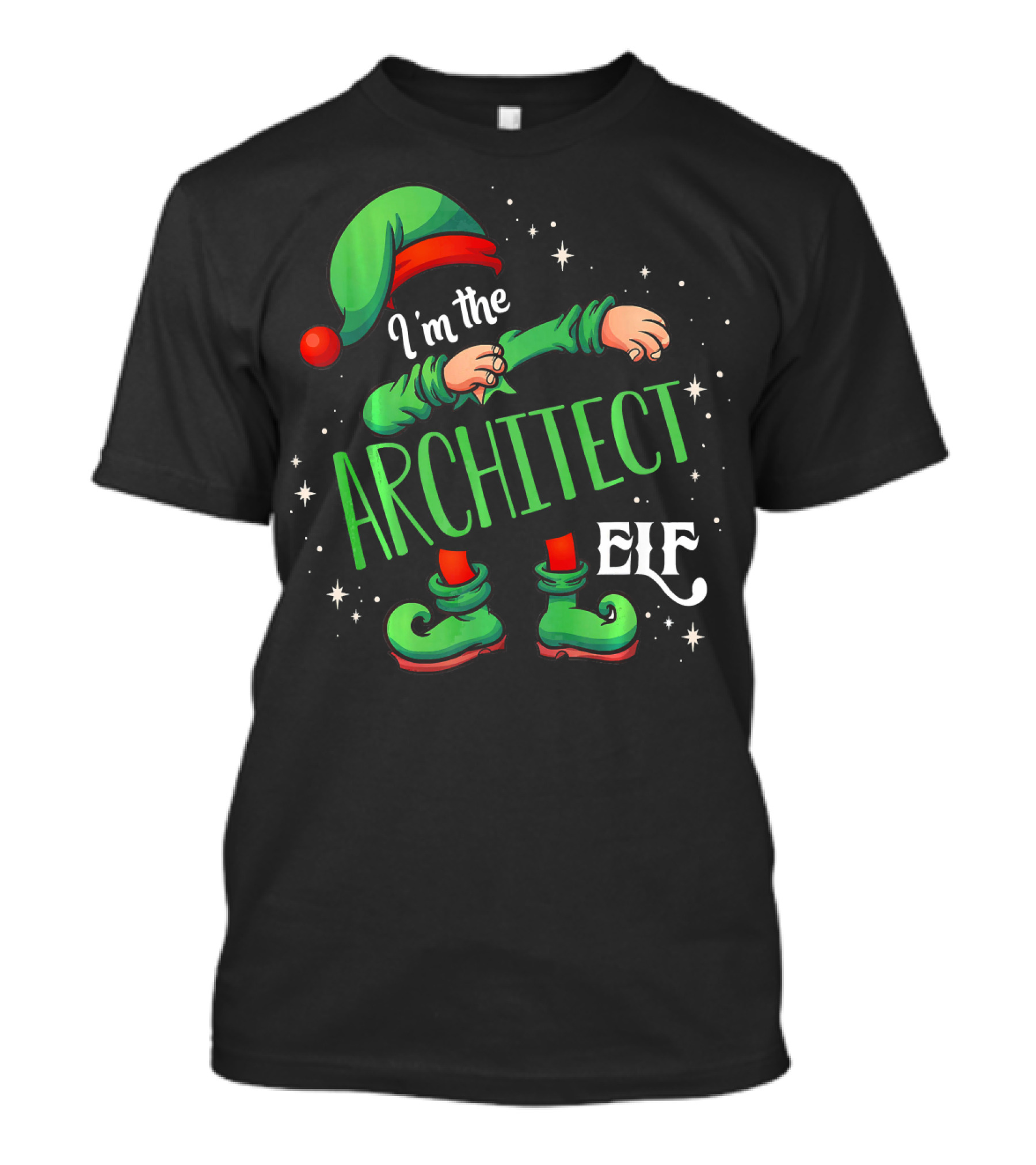 I'm The Architect Elf Christmas Costume T-Shirt