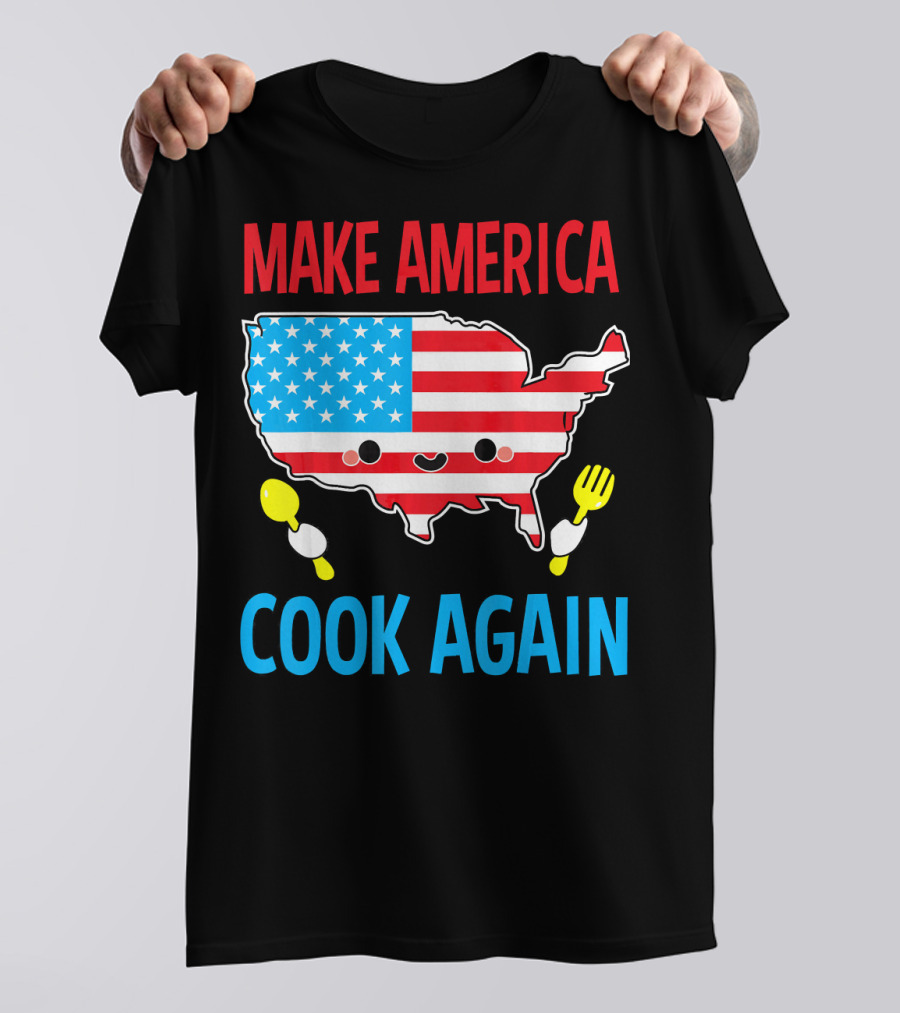 Make America Cook Again Chef Cooking Gifts T-Shirt