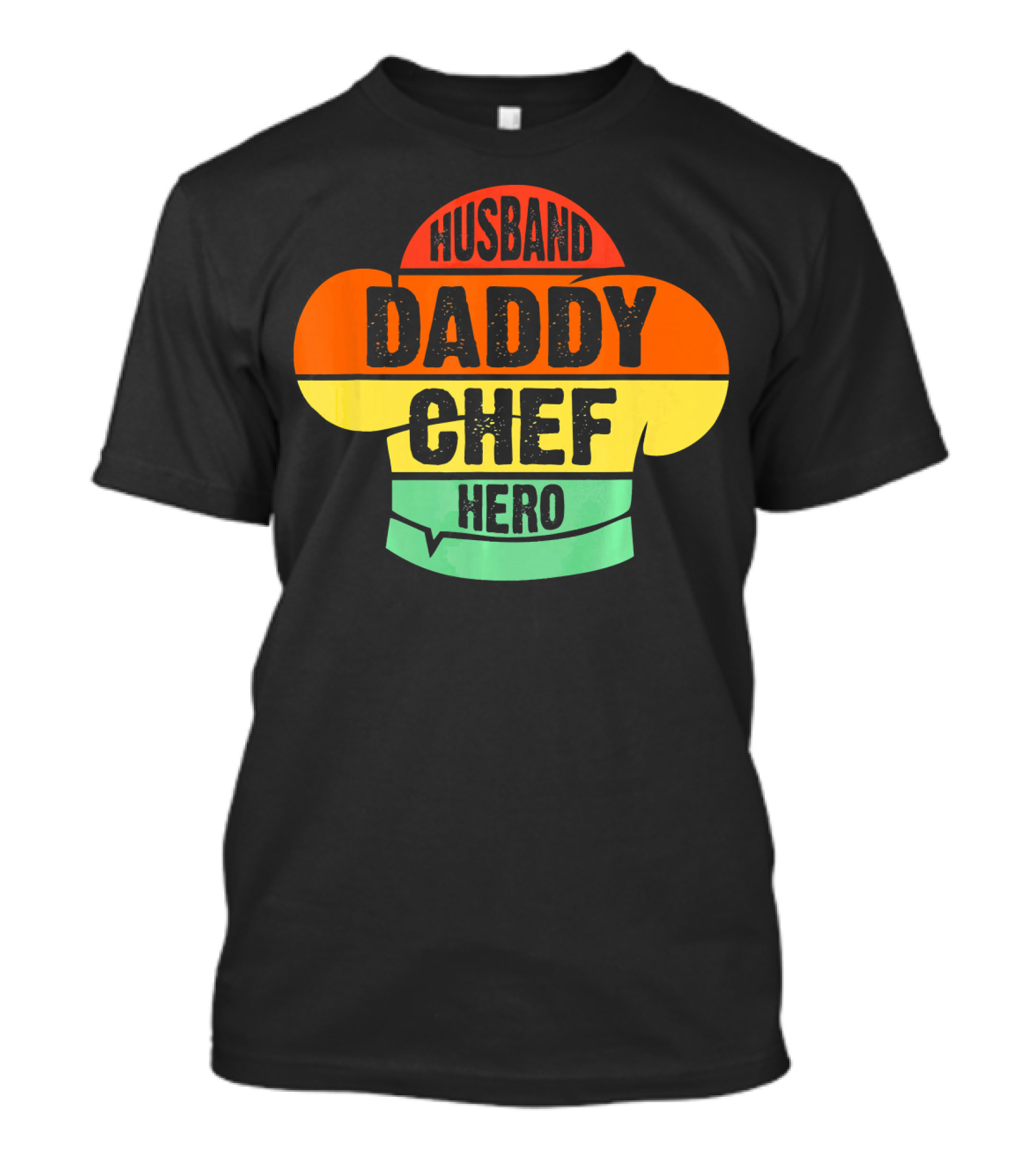 Husband Daddy Chef Hero Cooking T-Shirt