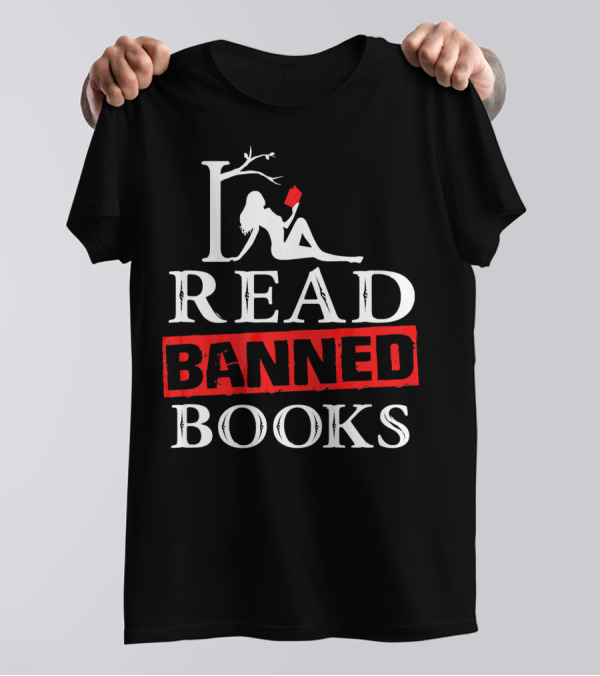 I Read Banned Books National Librarian Reading T-Shirt