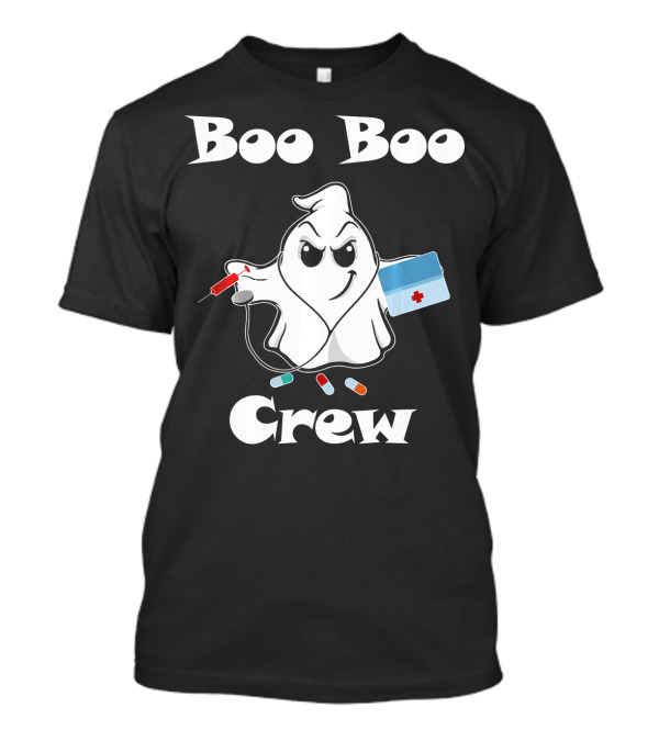 Halloween Boo Boo Crew Ghost Doctor T-Shirt