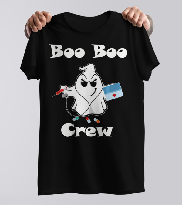 Halloween Boo Boo Crew Ghost Doctor T-Shirt