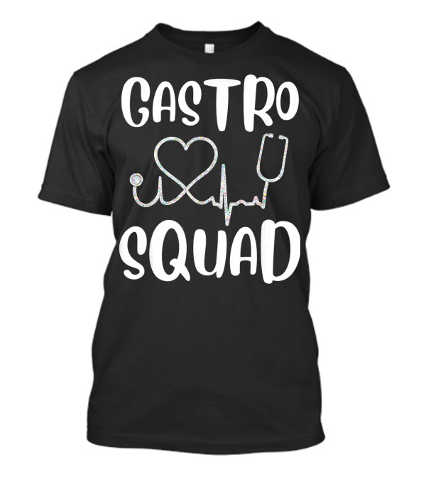 Gastro Squad Heartbeat Stethoscope T-Shirt