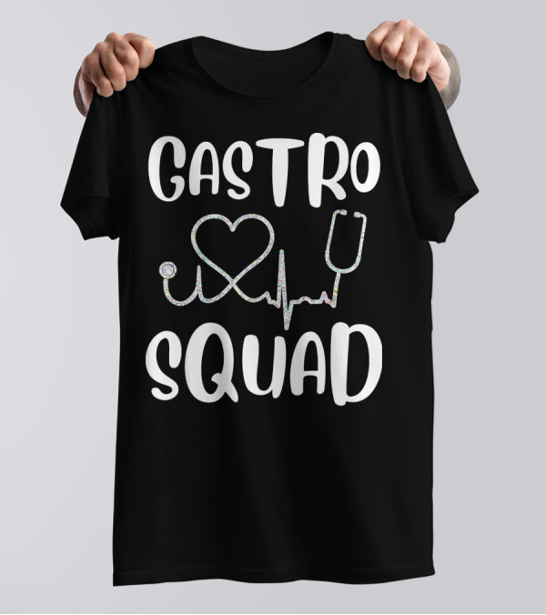 Gastro Squad Heartbeat Stethoscope T-Shirt