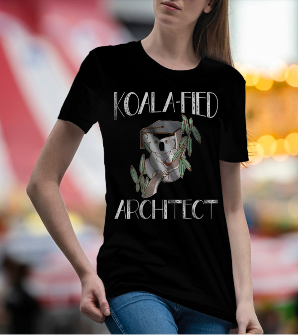 Koala-Fied Architect Graduate Pun T-Shirt