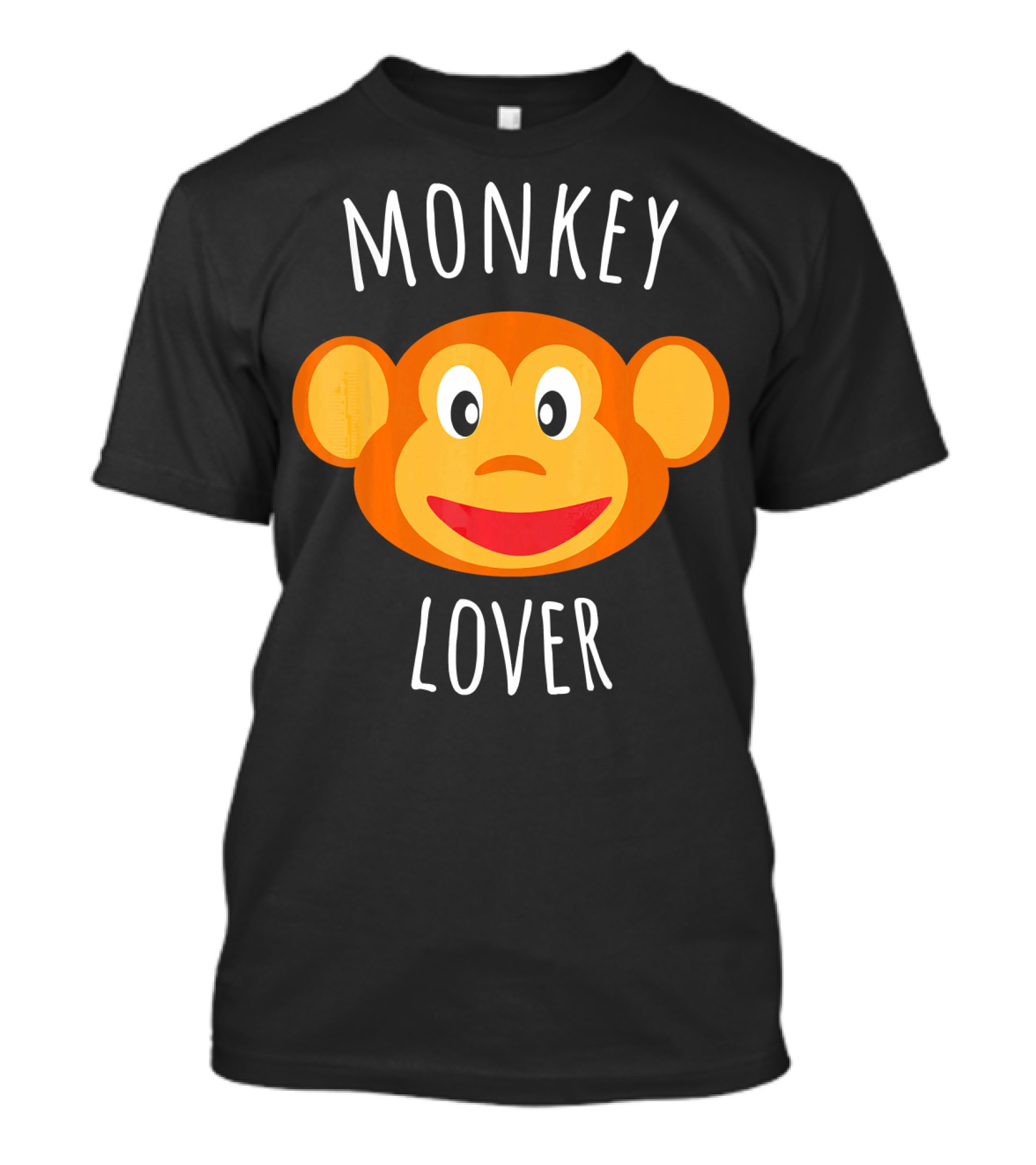 Monkey Lover Monkey Face Zoo Keeper Animals T-Shirt