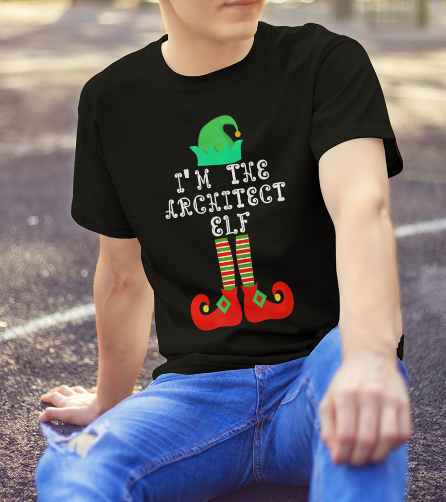 I'M THE ARCHITECT ELF Matching Family Group T-Shirt