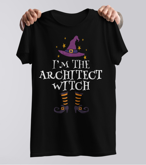 I'm The Architect Witch Matching Halloween Costume T-Shirt