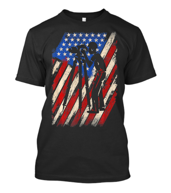 Surveyor American Flag T-Shirt